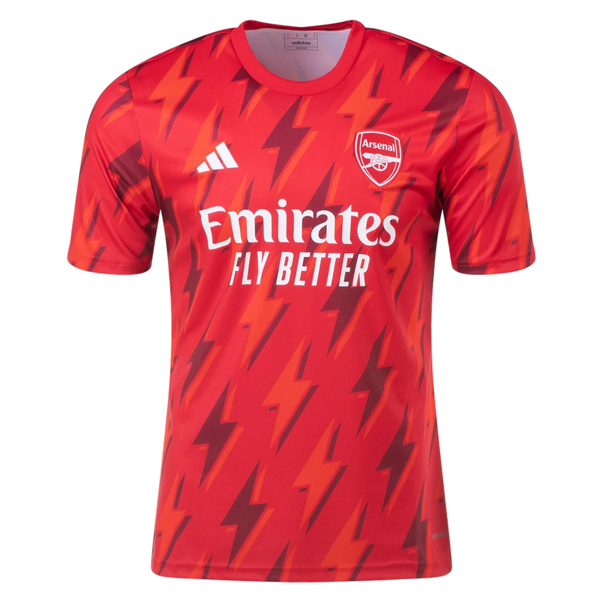2324-Arsenal-Pre-Match-Jersey.jpg 23/24 Arsenal Pre-Match Jersey - Image 1