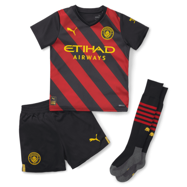 22/23 Kids Manchester City Away Kit