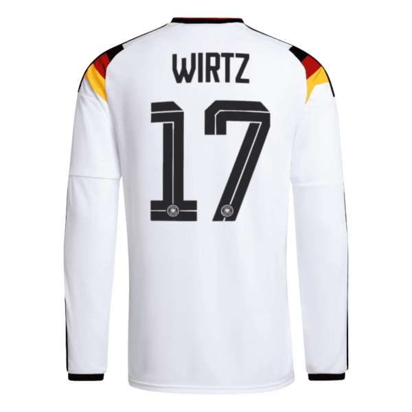 Florian Wirtz 2026 Germany Long Sleeve Home Jersey