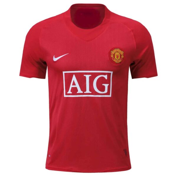 07/08 Man U Home Retro Jersey