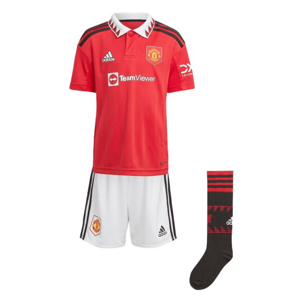 22/23 Kids Man U Home Kit