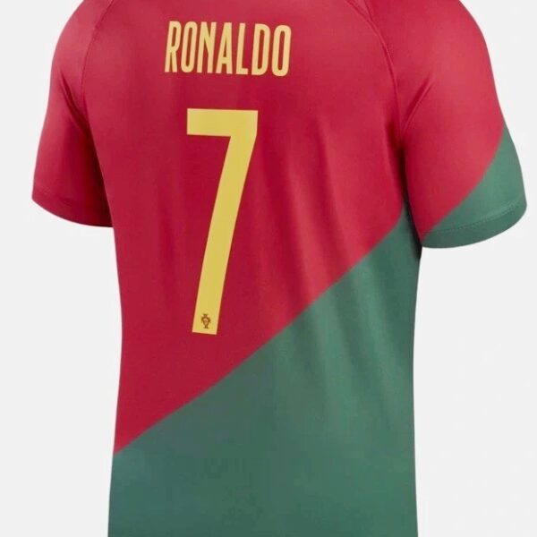 2223 Portugal World Cup Home Jersey #7 Ronaldo