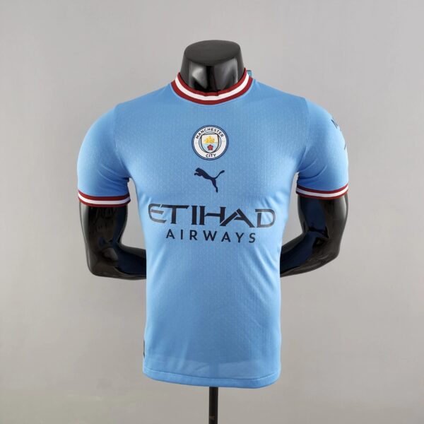 Manchester City home shirt for the 2022-2023 season