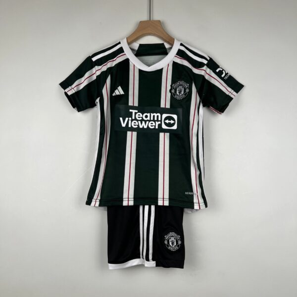 Manchester United 2023-2024 Away Kids Shirt
